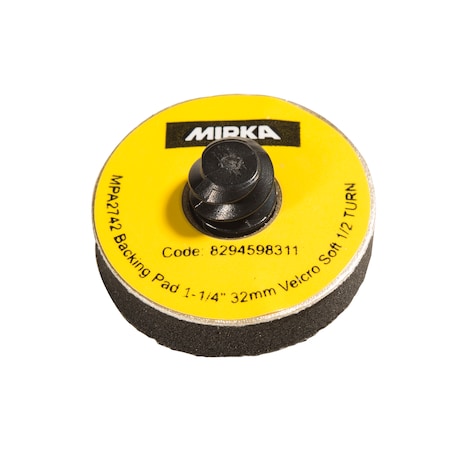 Mirka Backup Pad 1.25 Psa Soft Twist Lock, PK10 1125S-R